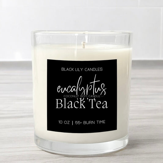 Eucalyptus Black Tea - Black Lily Candle Co