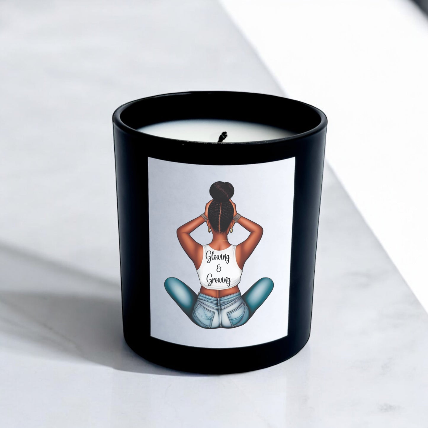 Glowing & Growing - Black Lily Candle Co