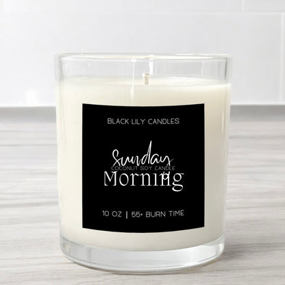 Sunday Morning - Lavender Cotton - Black Lily Candle Co