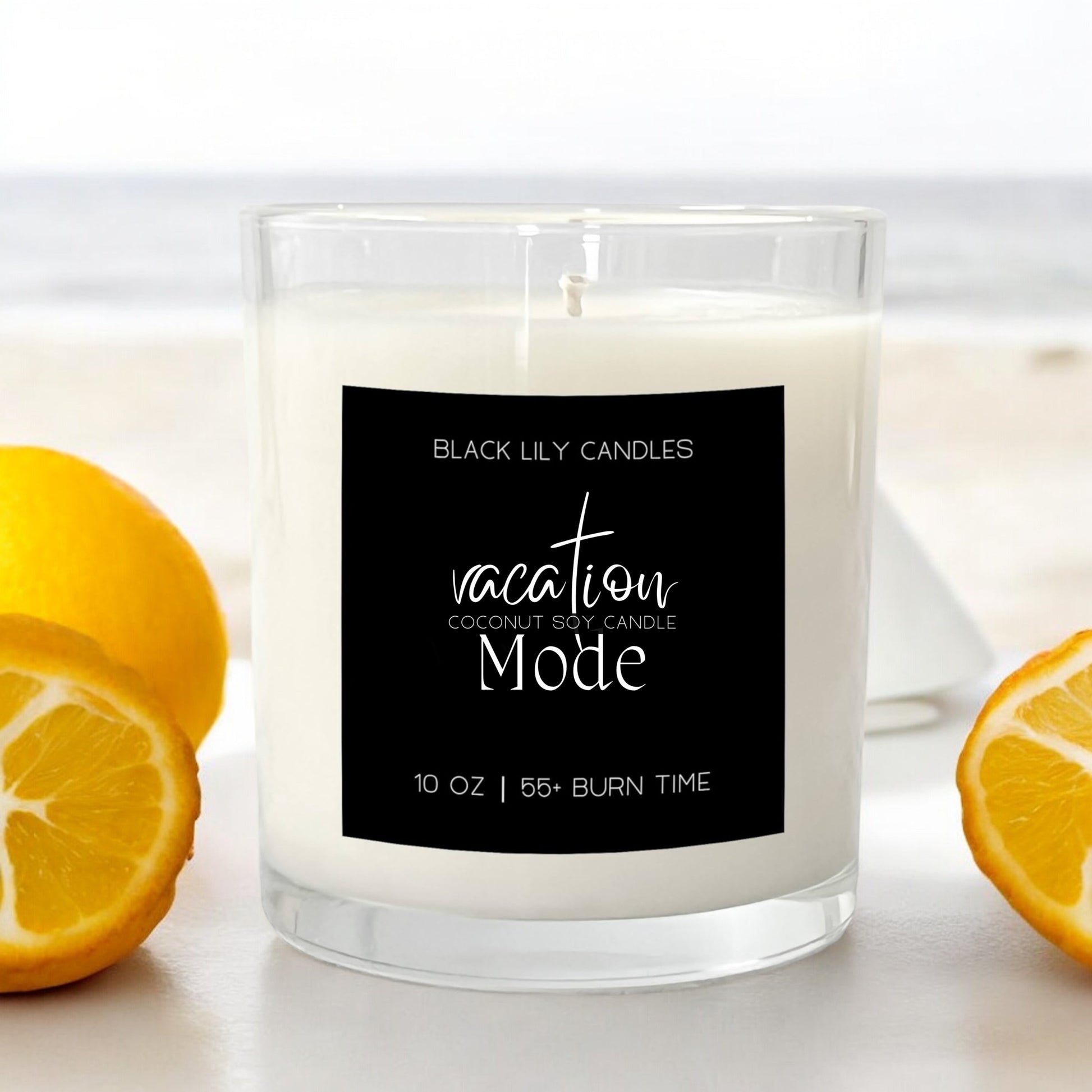 Vacation Mode - Yuzu + Satsuma - Black Lily Candle Co